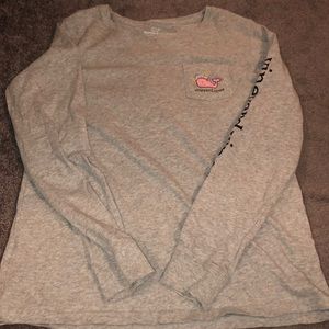 Vineyard Vines long sleeve New Years whale